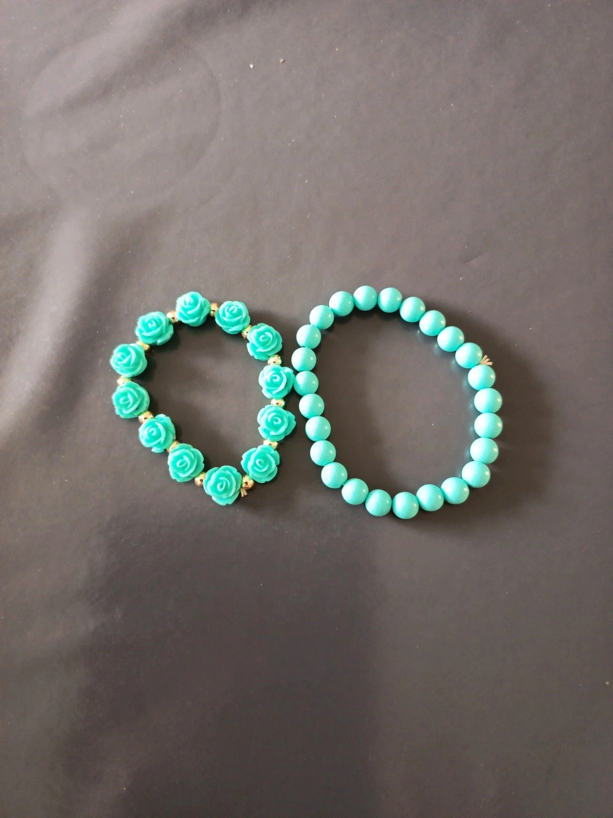 Lot bracelets vert